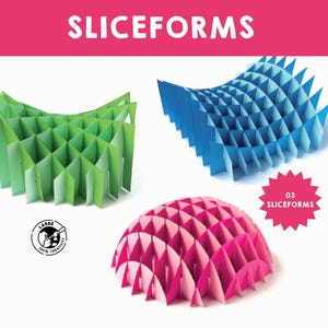 Formes de coupe | Modèles 3D en papier | Modèles imprimables de coupes | Créations créatives en papier | Projets amusants en forme de tranche