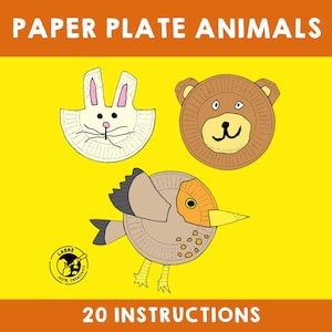 Paper Plate Animal Craft Guide: 20 DIY Instructions