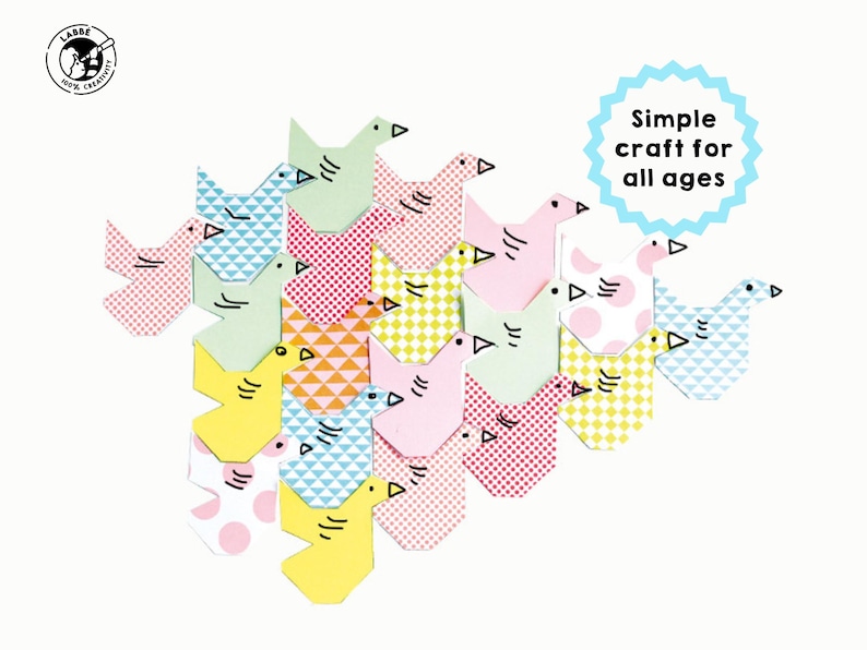 Animal Tiles | DIY Escher-style Animal Patterns | Tessellated Animal ...