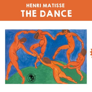 Henri Matisse – Der Tanz | Künstlertribut | Druckbare Vorlagen | DIY Kunstwerk | Modernes klassisches Handwerk | Matisse Tanzkunst