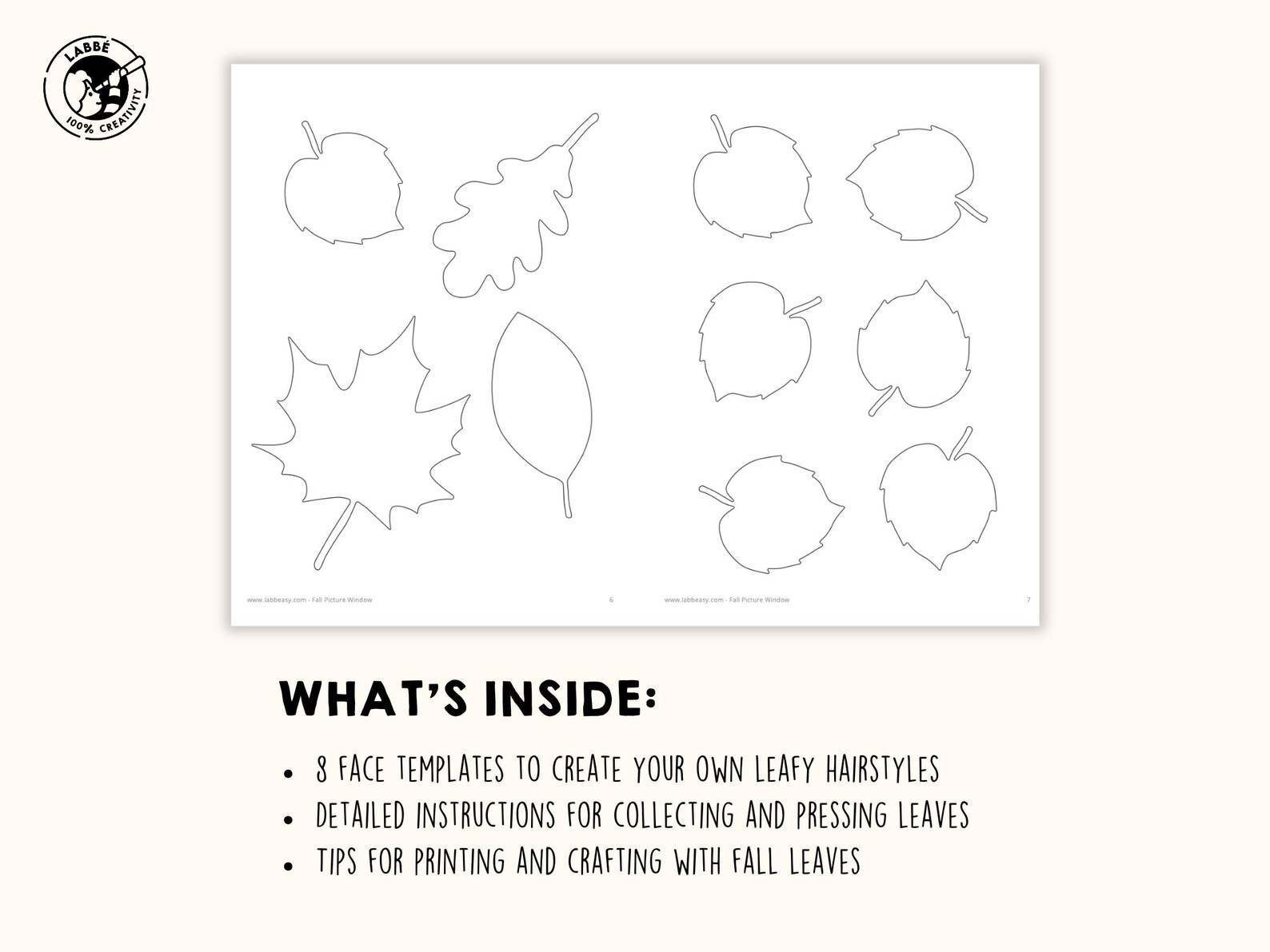 Fall Leaves Picture | Autumn Decor for Kids | DIY Fall Scenes ...