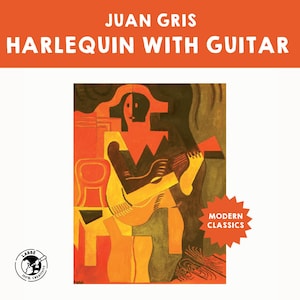 Juan Gris – Arlequin avec guitare | Hommage à l'artiste | Modèles imprimables | Oeuvre d'art bricolage | Artisanat classique moderne | Art pour guitare Juan Gris