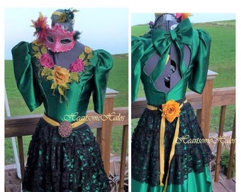 Plus Size Masquerade Ball Gown Etsy