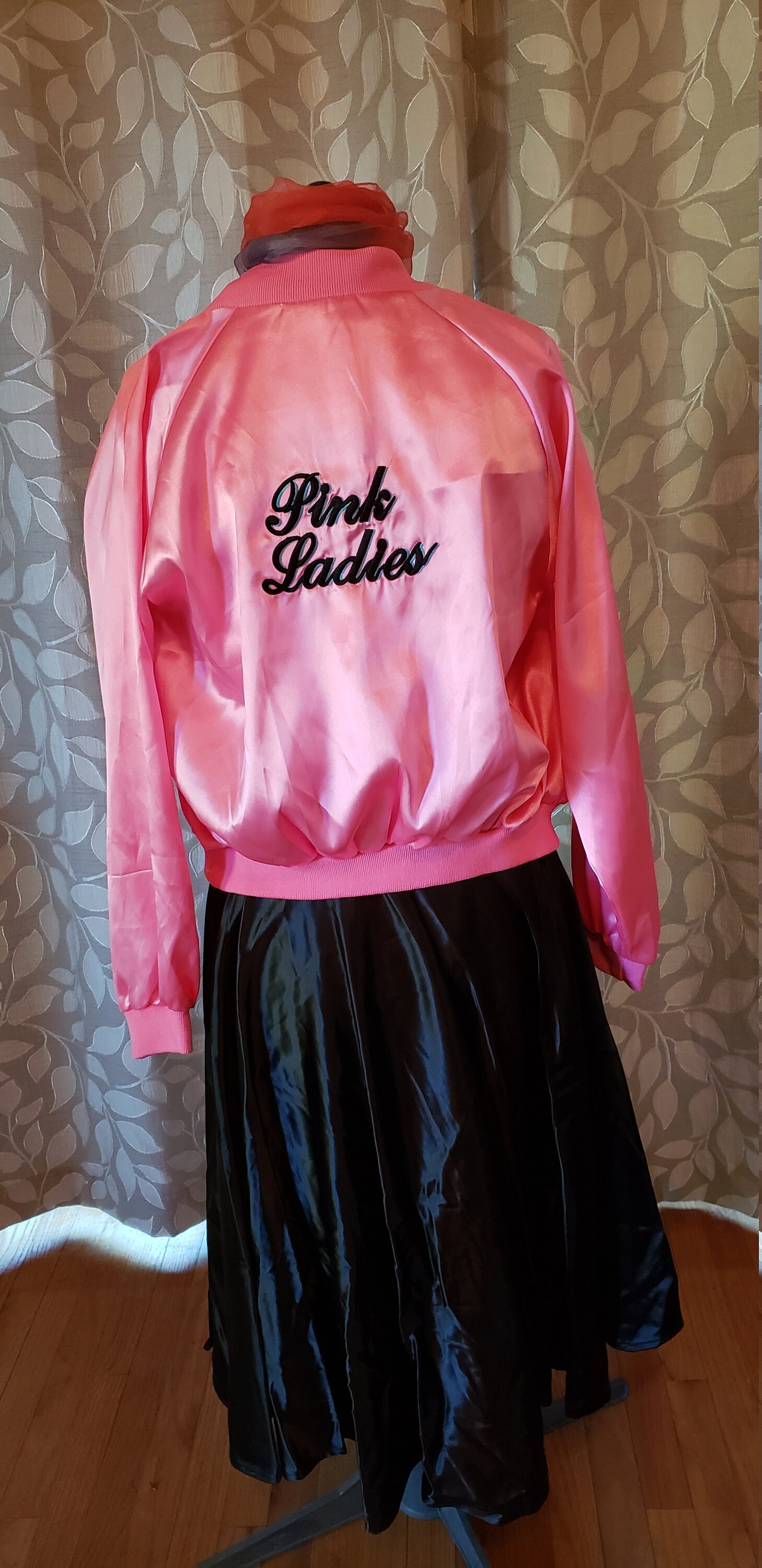 Girls womens poodle skirt Pink Ladies jacket dress small Dance Etsy