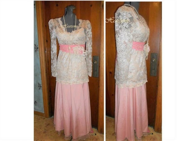 Victorian Edwardian style dress Titanic costume sk