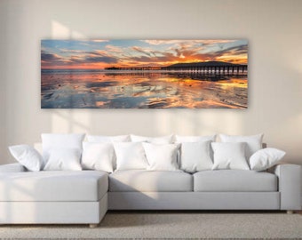 20x60 Beach Canvas - Etsy