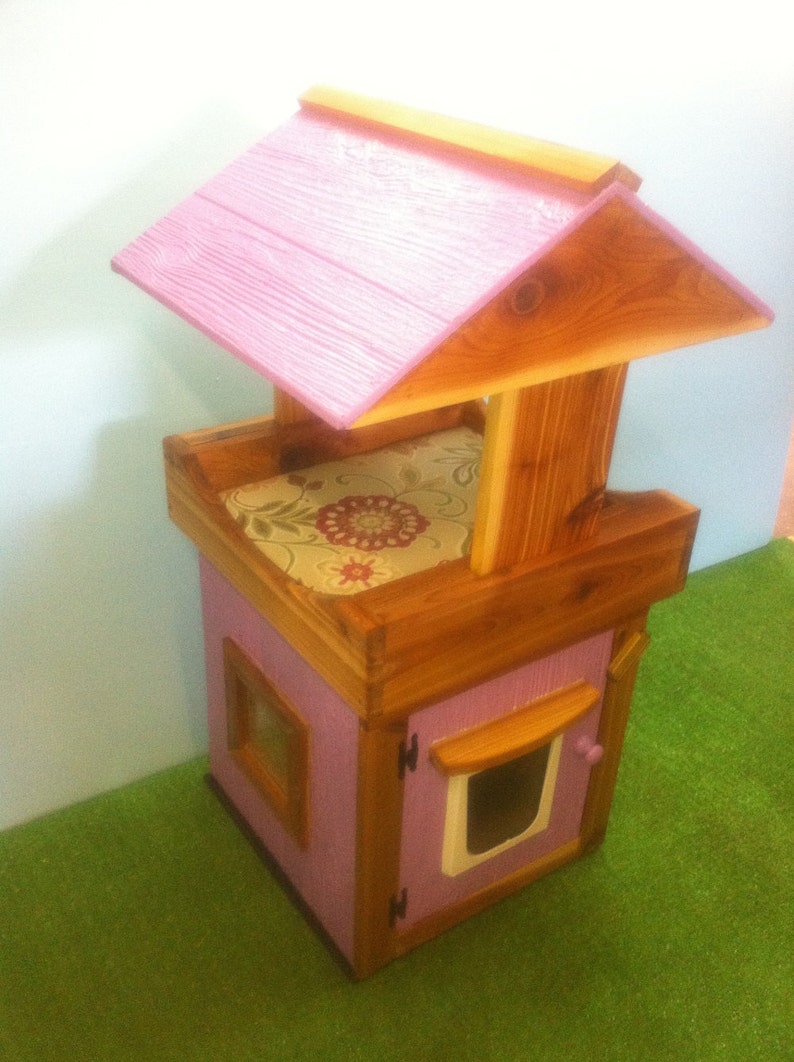 Outdoor Cat House/covered loft/heated padshelter/bed Etsy