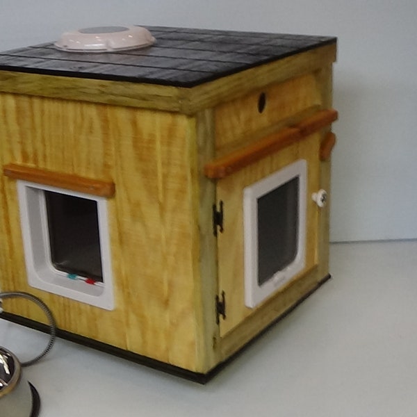Outdoor Cat House Etsy