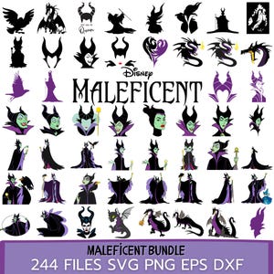 Paquete de Svg de Maléfica, Maléfica Png, Clipart de Maléfica, Maléfica Png, Maléfica Png, Villano svg, Villano png, Descarga digital instantánea