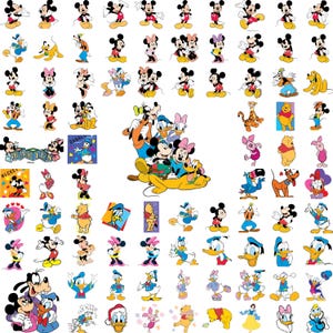 Plus de 240 fichiers Svg Minnie Mouse, Mickey Mouse SVG, Mickey Mouse Png, fichiers Svg pour cricut, Silhouette, vecteur de souris, cliparts de dessin animé