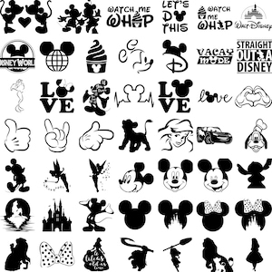 99 Bundle Svg Png Cricut Printable Clipart Silhouette, Mouse Svg, Castle svg bundle, princess svg, castle clipart, Head Mickey mouse