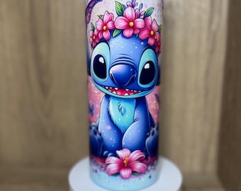 Vaso personalizado de 20 onzas - Vaso Stitch - Vaso Disney