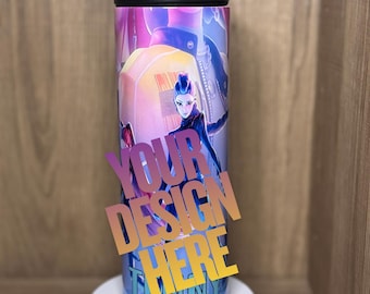 20oz Custom Water Bottle | Personalized Stainless Steel Bottle | Add Your Design or Logo | Custom Kids or Sports Bottle Gift