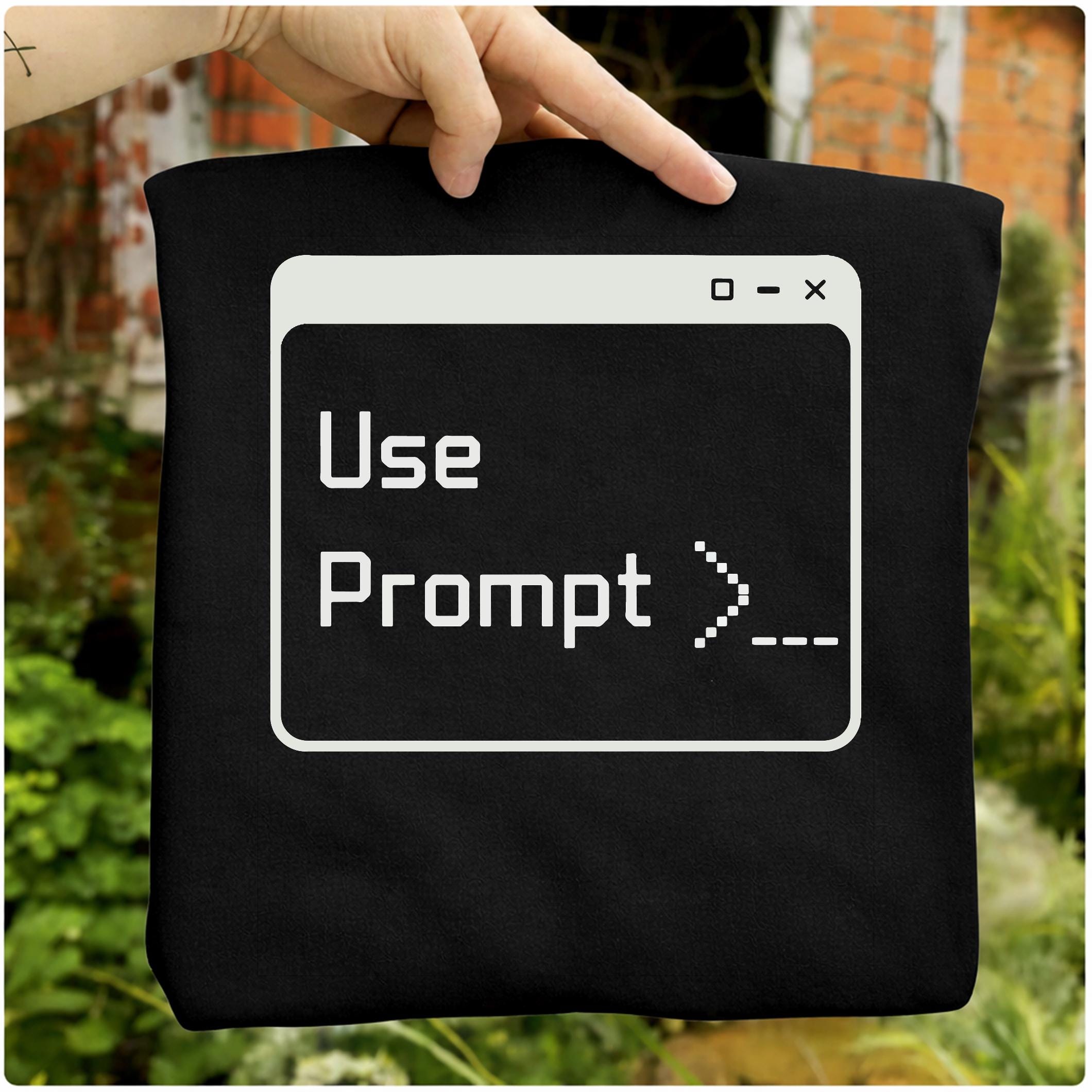 Use Prompt SVG PNG | Retro Computer Terminal Art | Tech Geek Programmer ...