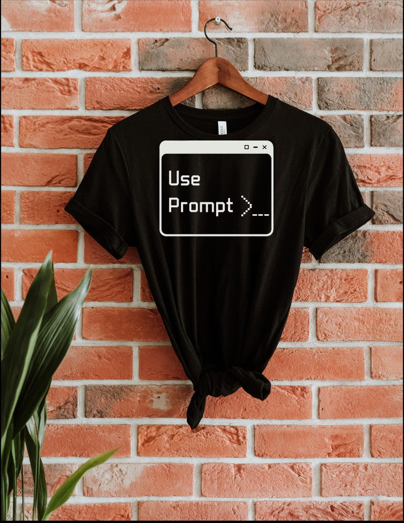 Use Prompt SVG PNG | Retro Computer Terminal Art | Tech Geek Programmer ...