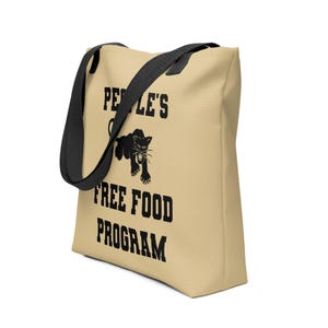 Black Panthers Peoples Free Food Program Tote Bag
