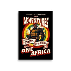 Adventures of Traore Comic Poster
