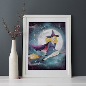 Bewitched (Samantha) - Fine Art Print - Whimsical Art