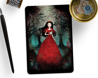 Förtrollad skog - Illustrerat vykort