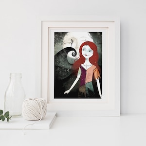 A Nightmare Before Christmas 53/100 Deluxe Edition Print Whimsical Art image 1