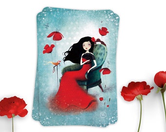 Flamenco Dream - Illustrated Postcard