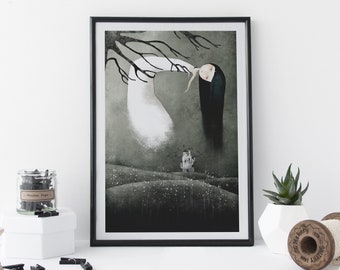The End draws near - Deluxe Edition Print - Whimsical Art