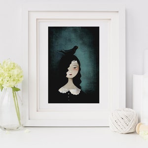 Blackbird - Deluxe Edition Print - Whimsical Art