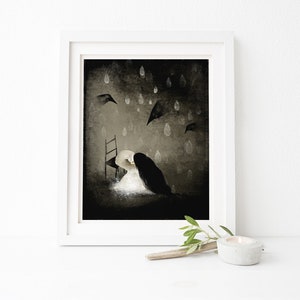 This Glorious Sadness - Deluxe Edition Print - Whimsical Art