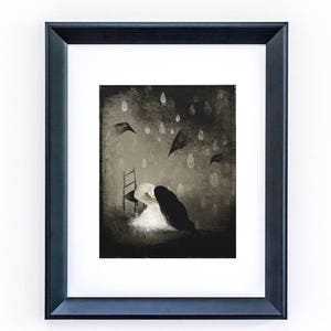 This Glorious Sadness Open Edition Print Whimsical Art image 2