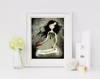 Once upon a time... - Deluxe Edition Print - Whimsical Art