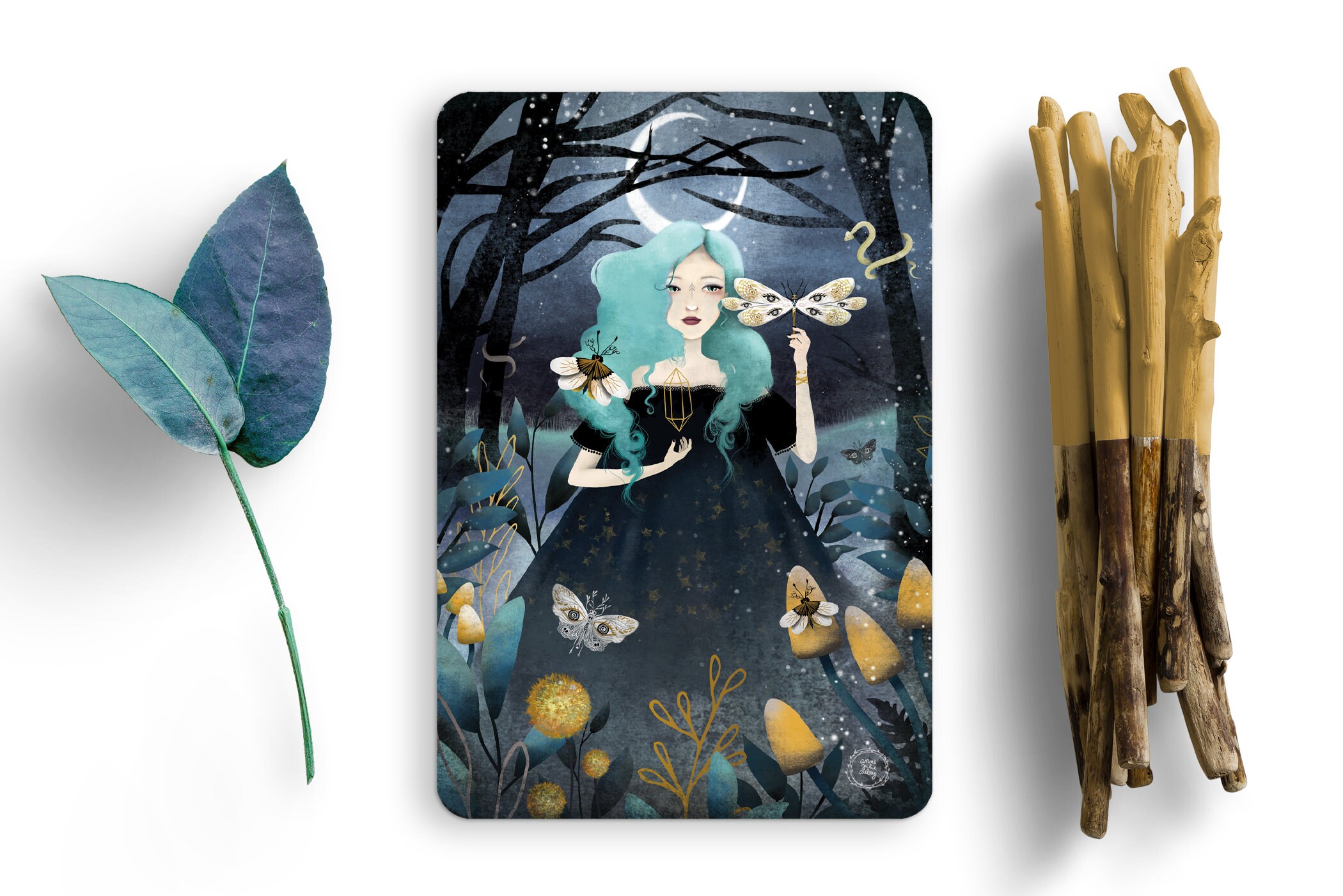 Midnight Witch - Carte Postale