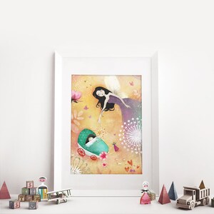 The Fairy Godmother 15/50 - Deluxe Edition Print - Whimsical Art