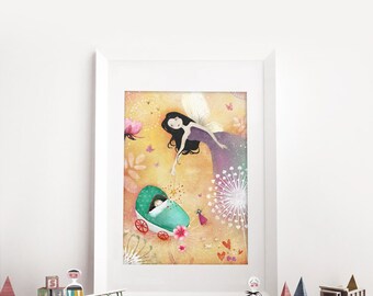 The Fairy Godmother 15/50 - Deluxe Edition Print - Whimsical Art