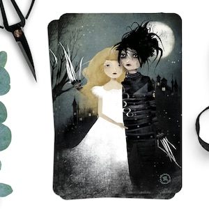 Edward aux Mains d'Argent (Edward Scissorhands) - Tim Burton - Carte Postale