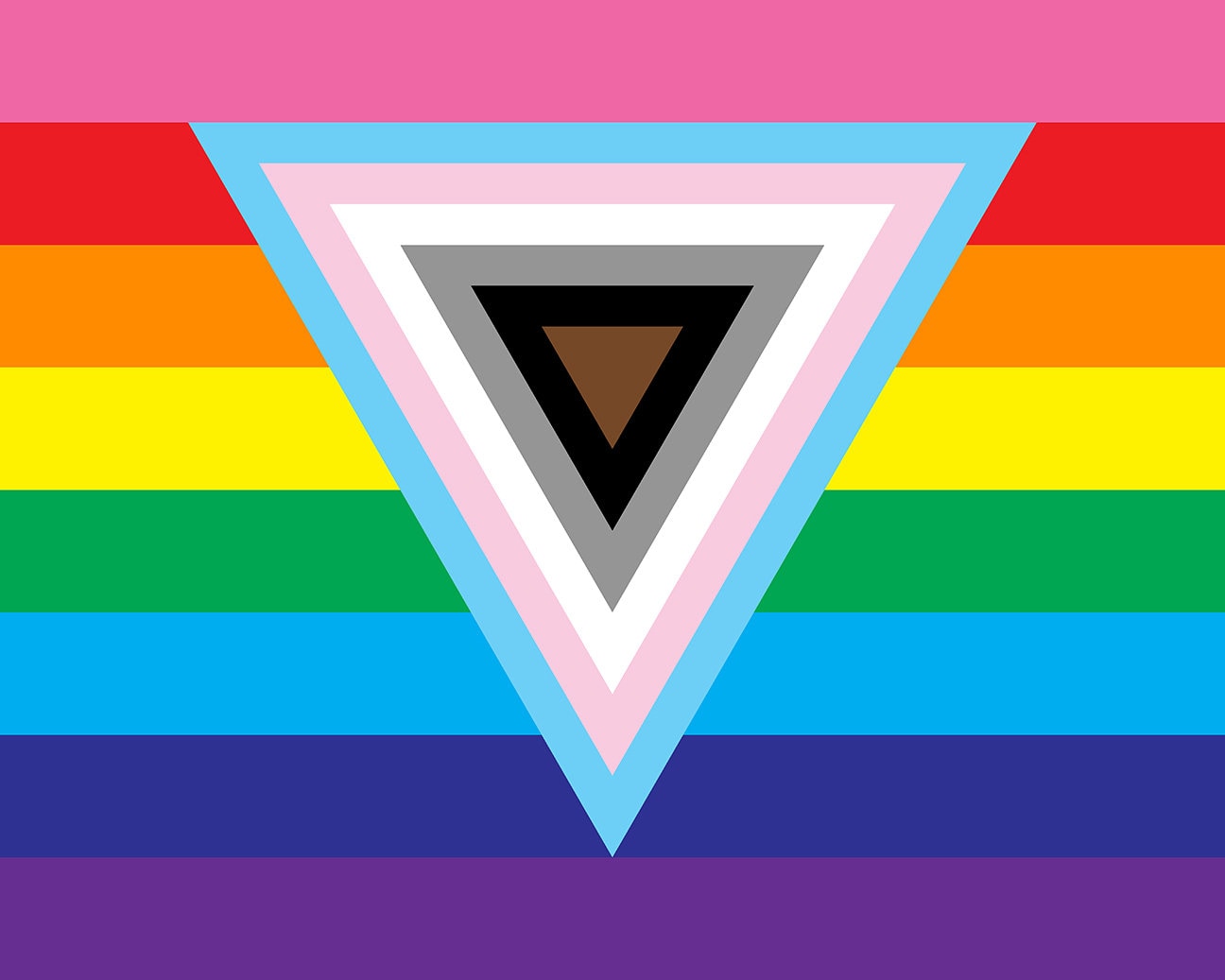 Trans Queer Gay Pride Print Poster Rainbow Flag Diversity - Etsy