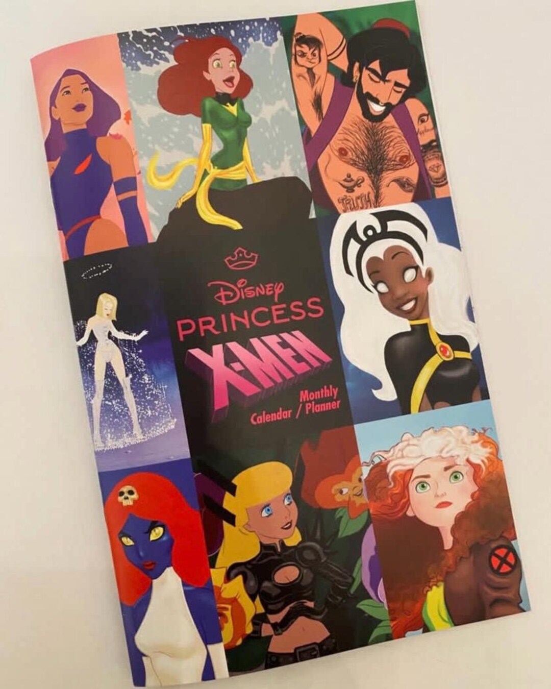 ディズニープリンセス X-MEN 日付なしカレンダー / 手帳、バズフィード