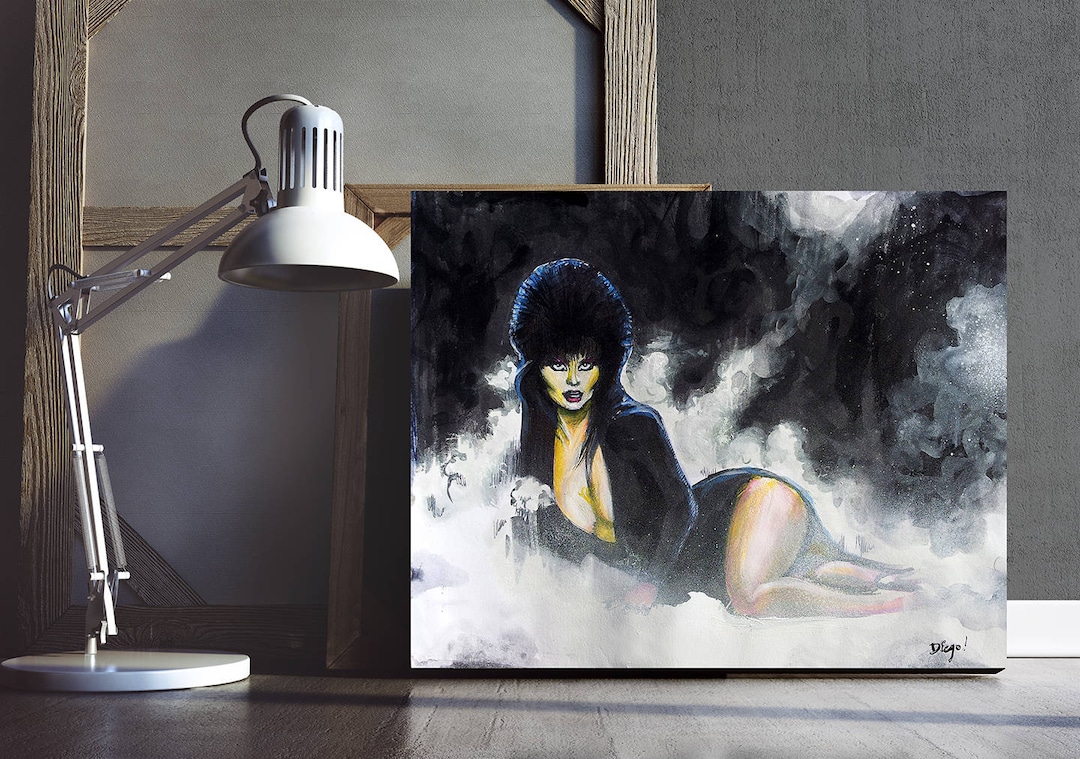 Elvira, Poster, Print, Elvira Mistress of the Dark, Postcard, Goth, Gothic,  90s, Sexy, Funny, Boobs, Broad Comedy, Dark Humor, Porno, Sex - Etsy  Denmark