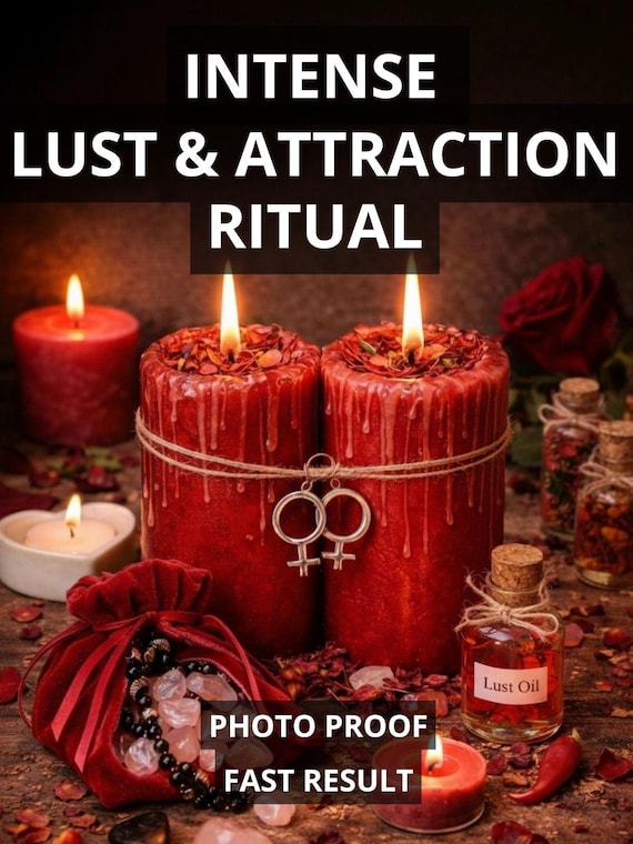 Intense Lust & Attraction Ritual for Love Obsession, Desire Me Energy, Loving Passion, Soulmate Reconciliation, Romantic Commitment