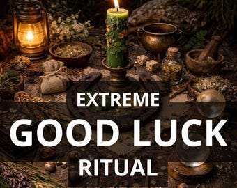 Extreme Good Luck Ritual to Attract Good Fortune Magic, Abundance Energy, Aura Cleansing, Prosperity, Positive Vibes & Success Energy Flow