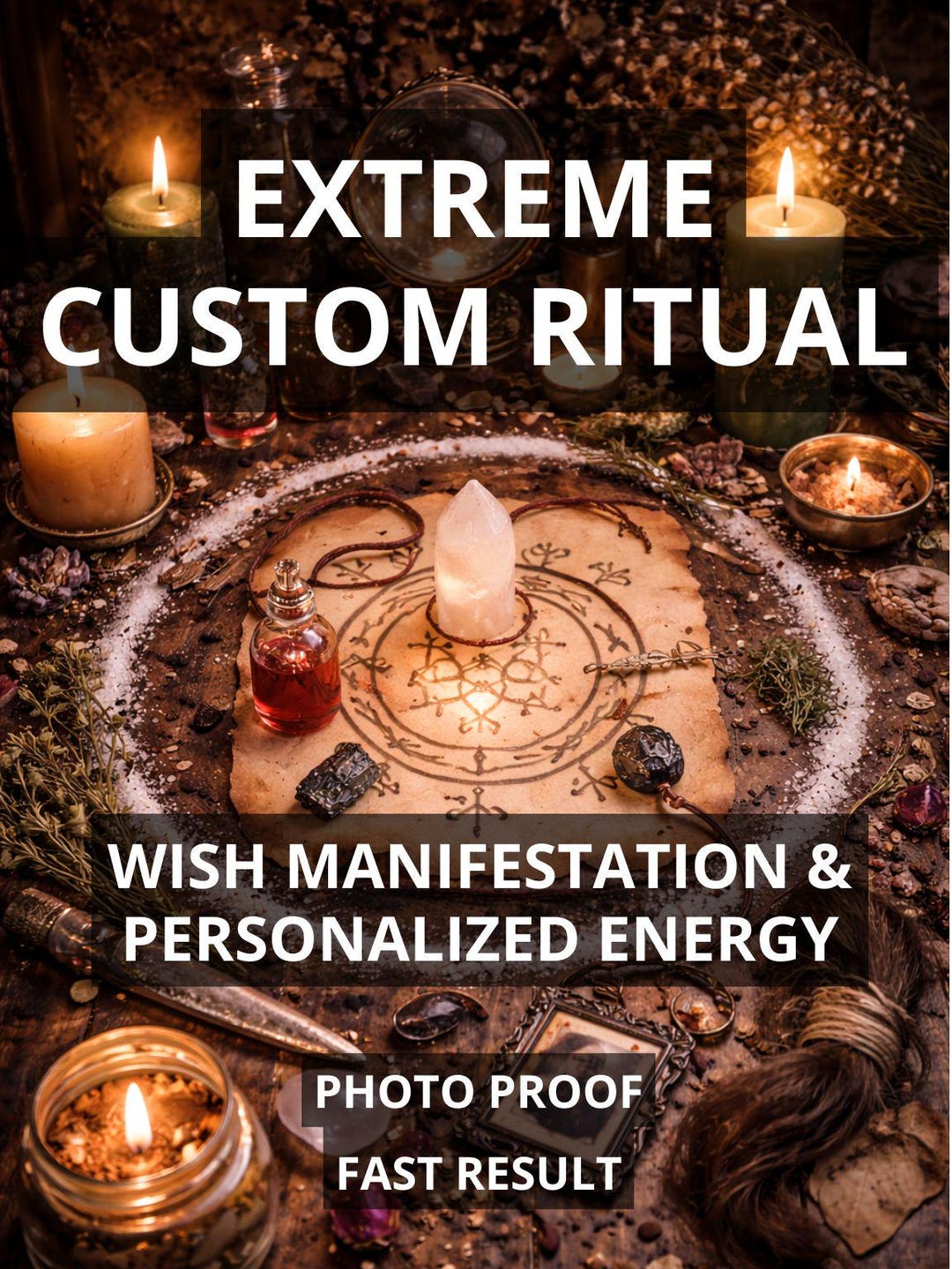 Extreme Custom Ritual for Wish Manifestation & Personalized Energy ...