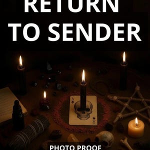 Return to Sender Ritual to Reflect Negative Energy Back to the Sender, Negative Energy Shield