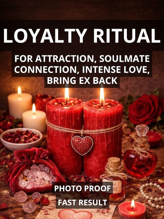 Loyalty Ritual - Love Communication - Desire Me Ritual for Attraction, Soulmate Connection, Intense Love, Bring Ex Back
