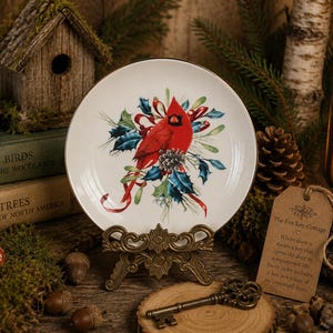 Cardinal Serving Plate - Etsy