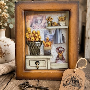 Vintage French Bread Box - Etsy
