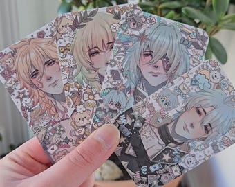 Honkai Star Rail Photocards Amphoreus (Mydei, Phainon, Anaxa, Aglaea)