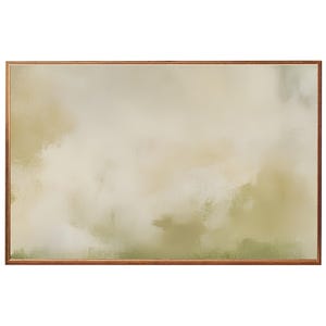 Framed Art TV Abstract Blue Green | Decor Print TV Modern Rustic Style | Download Digital Abstract Art