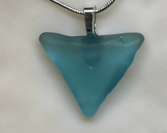 RARE RARE Authentic Pacific Ocean Aqua seaglass necklace Aqua beachglass Aqua oceanglass Aqua seaglass necklace jewelry sea jewelry treasure