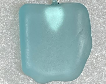 RARE RARE Authentic Pacific Ocean Aqua seaglass necklace Aqua beachglass Aqua oceanglass Aqua seaglass necklace jewelry sea jewelry treasure