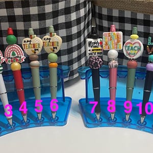 Stylos à bille faits main pour enseignant ~ Cadeaux pour enseignant