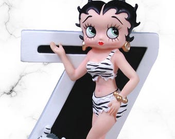 Genuine Betty Boop Porcelain Doll Shopping Spree, Betty Boop